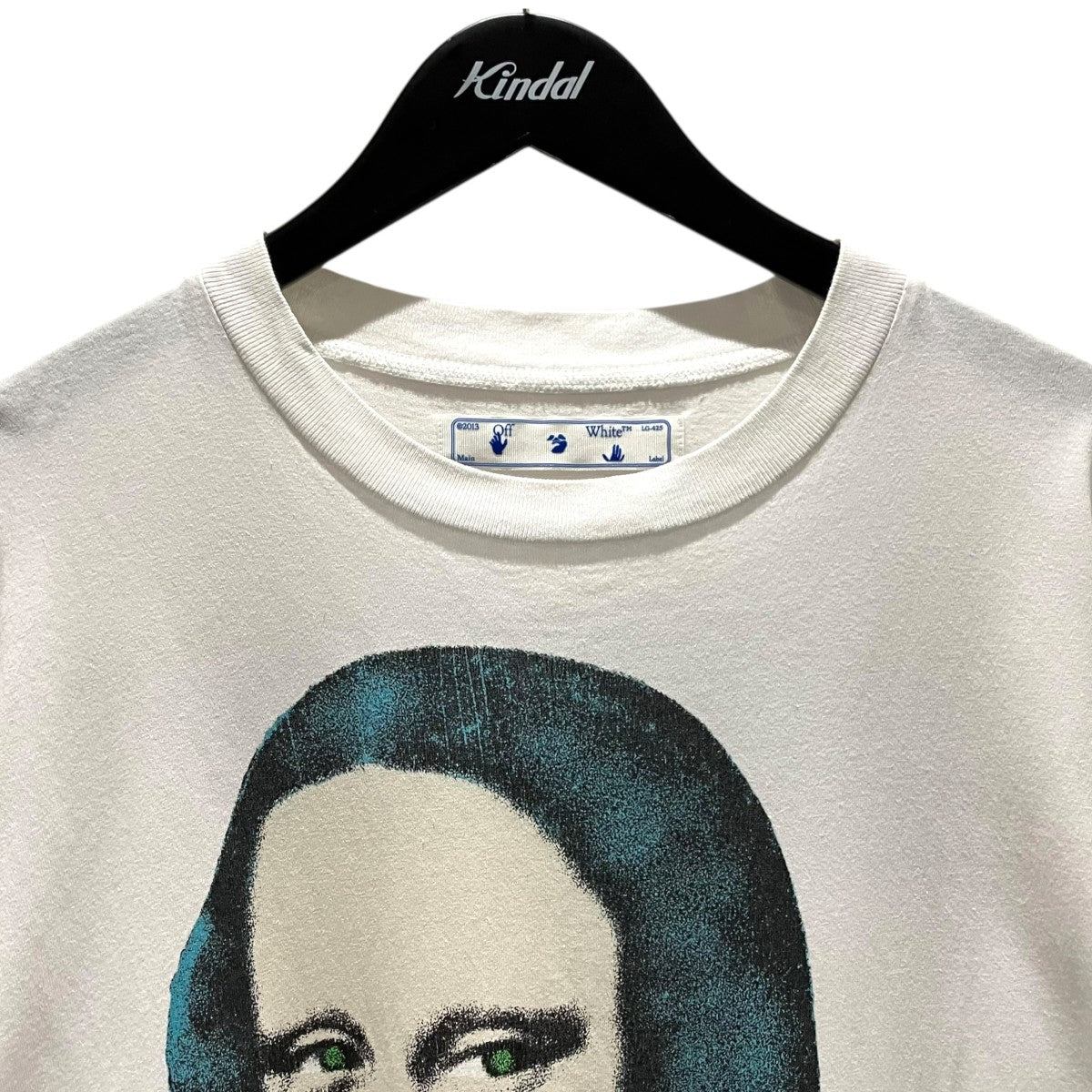 OFFWHITE 20SS【Mona Lisa Graphic Print T-Shirt】半袖TシャツOMAA038E20JER010 古着・中古-3枚目のアイテム画像