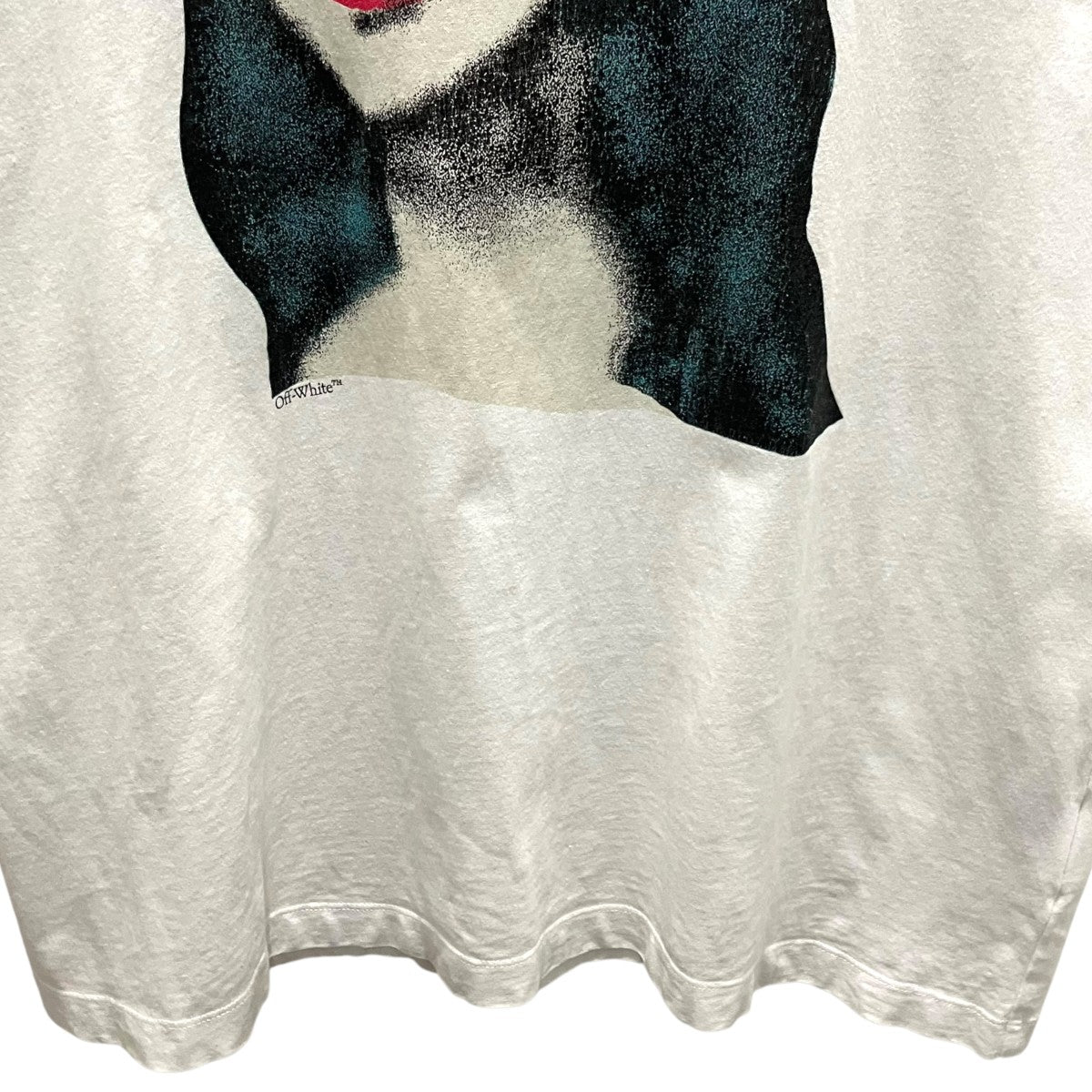 OFFWHITE 20SS【Mona Lisa Graphic Print T-Shirt】半袖TシャツOMAA038E20JER010 古着・中古-4枚目のアイテム画像