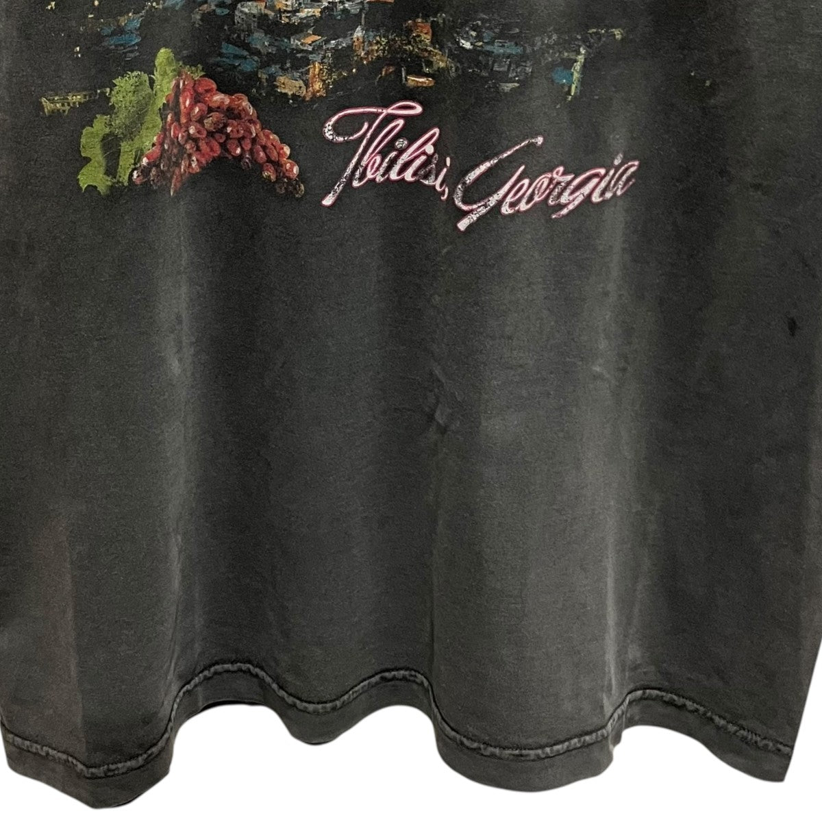 BALENCIAGA(バレンシアガ) 【Tbilisi Oversized T-Shirt 】USED加工T