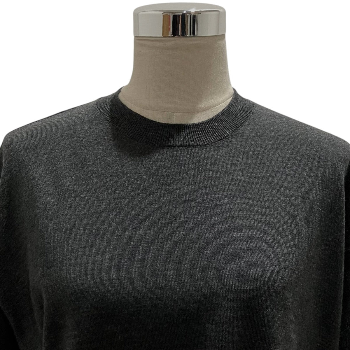 24AW【COLOR-SLEEVES PULLOVER】切替ニット300HA570-2250