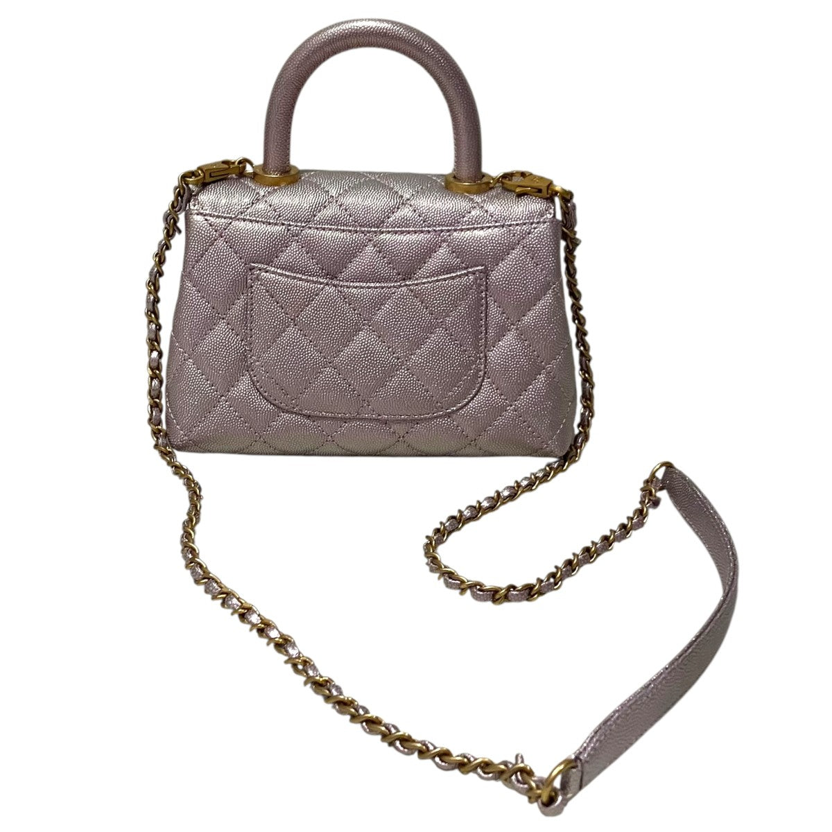 CHANEL 【ココハンドルミニ】ショルダーバッグ 古着・中古-3枚目のアイテム画像