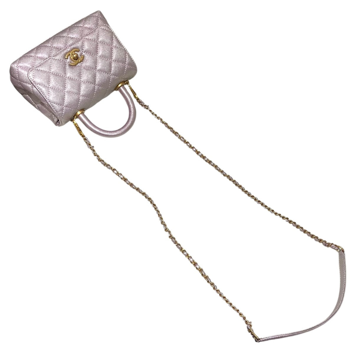 CHANEL 【ココハンドルミニ】ショルダーバッグ 古着・中古-7枚目のアイテム画像
