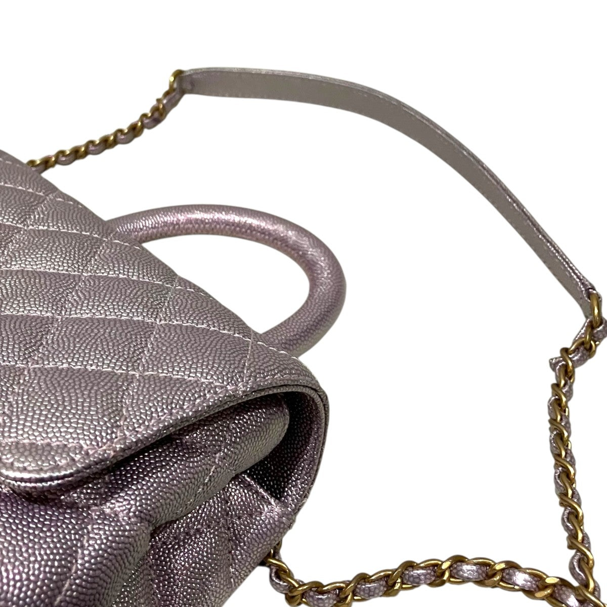 CHANEL 【ココハンドルミニ】ショルダーバッグ 古着・中古-8枚目のアイテム画像