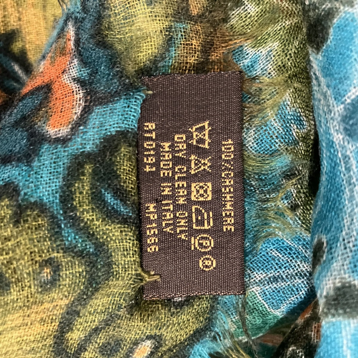 LOUIS VUITTON RT0191カシミヤストールMP1566 古着・中古-7枚目のアイテム画像