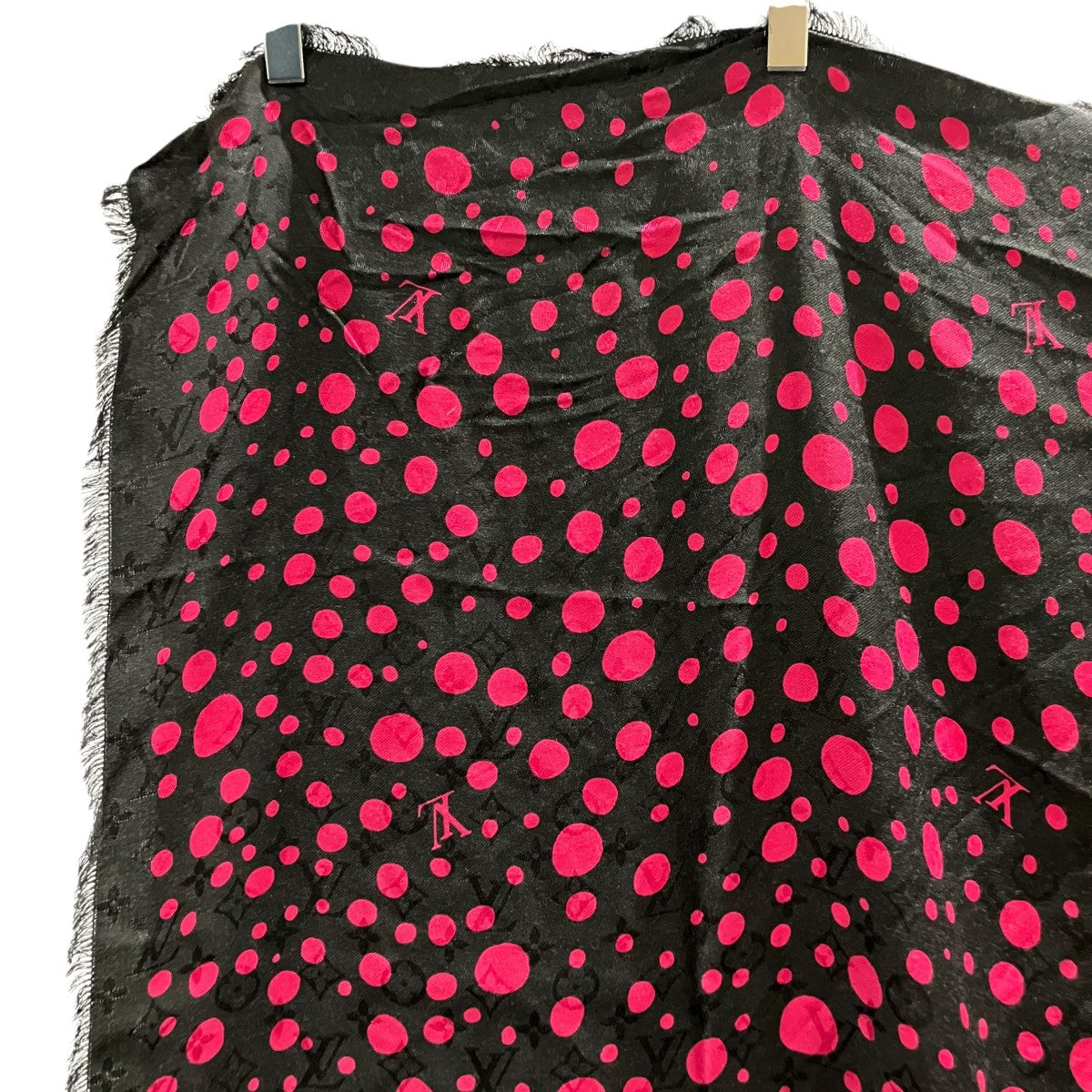 LOUIS VUITTON×草間彌生 Infinity Dots Shawl 140ショールM78304 古着・中古-3枚目のアイテム画像