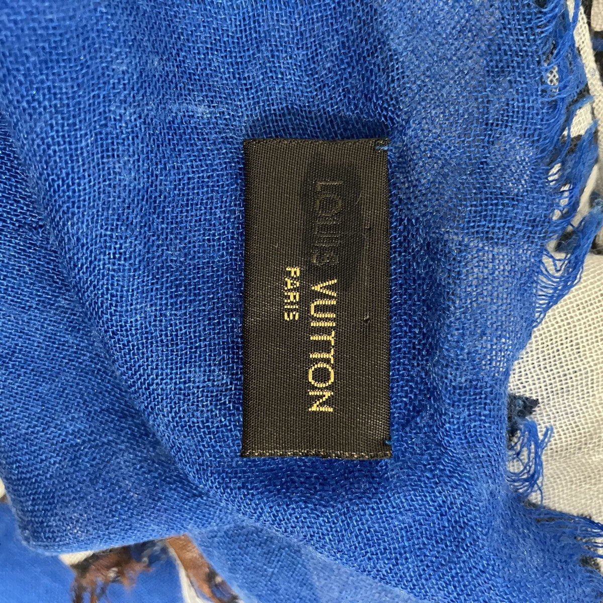 LOUIS VUITTON RT0194大判ストールMP1484 古着・中古-7枚目のアイテム画像