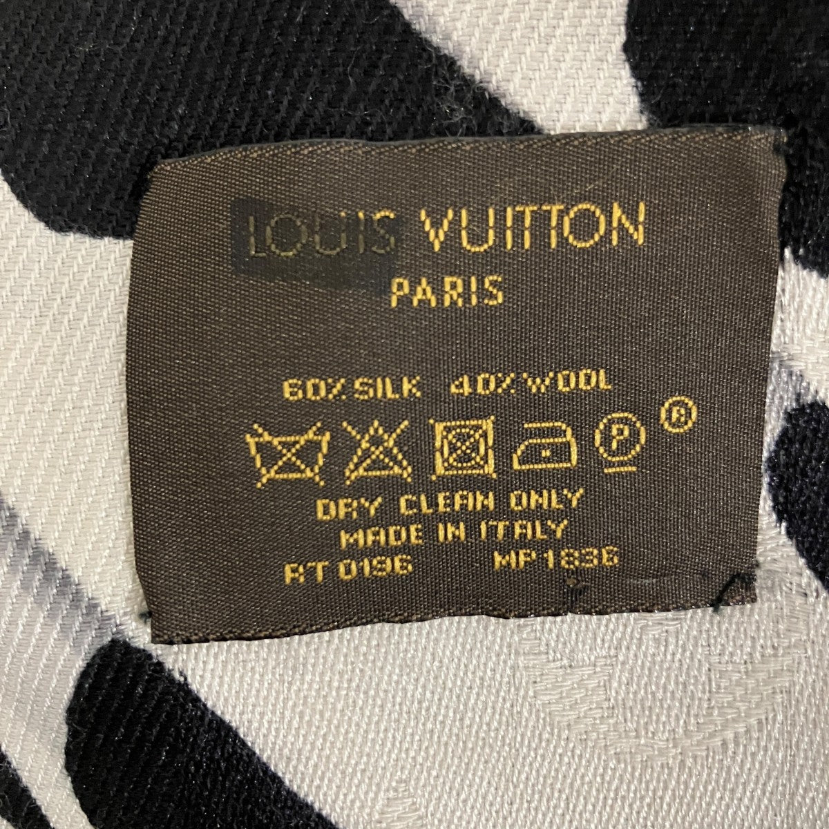 LOUIS VUITTON 大判ストールMP1836 古着・中古-7枚目のアイテム画像
