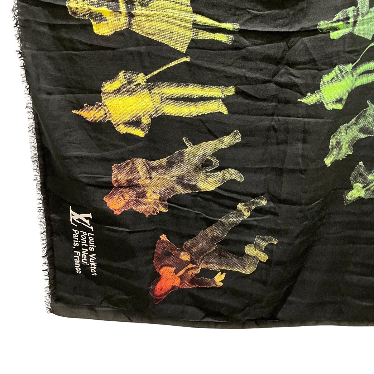 LOUIS VUITTON FF0198 オズの魔法使い大判ストールMP2324 古着・中古-4枚目のアイテム画像