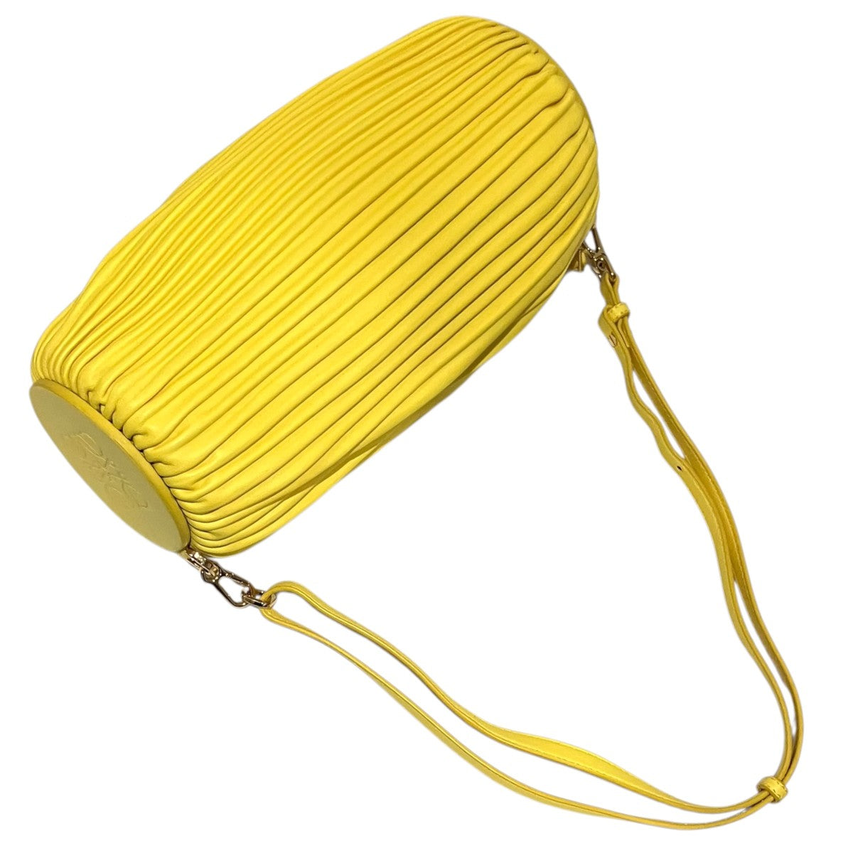 LOEWE 【ブレスレット ポーチ（プリーツナパラム）】ハンドバッグ 古着・中古-5枚目のアイテム画像