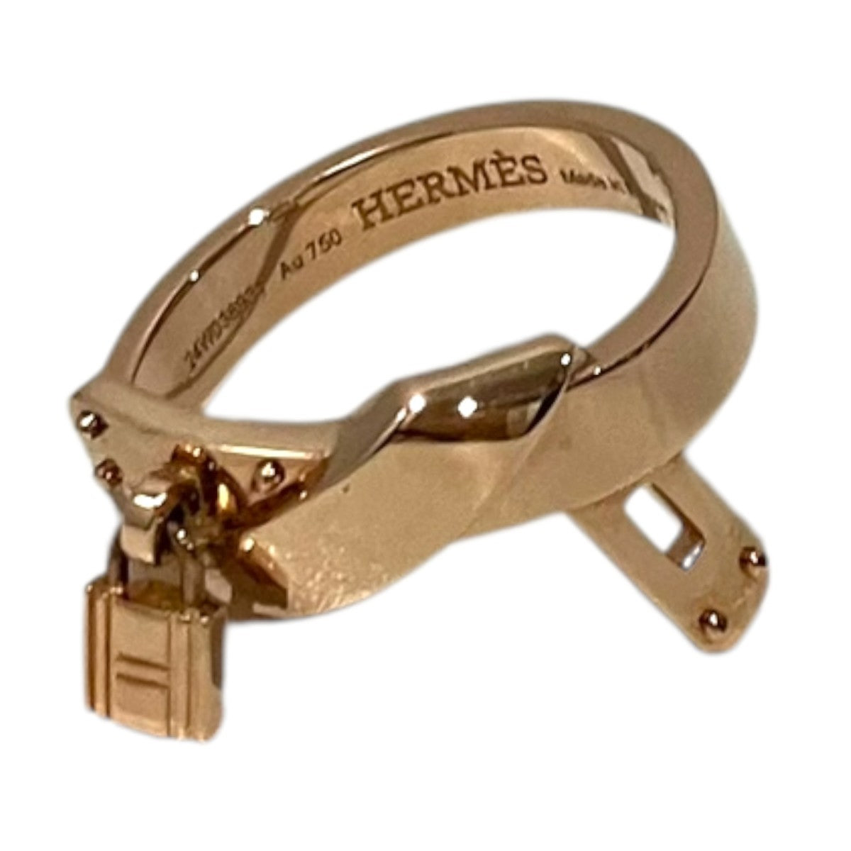 HERMES ピンクゴールドリング 古着・中古-1枚目のアイテム画像