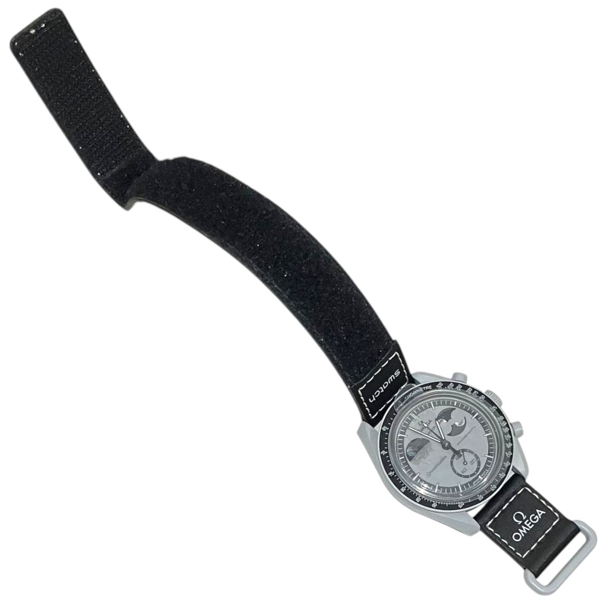 OMEGA×SWATCH 【MISSION TO EARTHPHASE】腕時計SO33M700 古着・中古-5枚目のアイテム画像