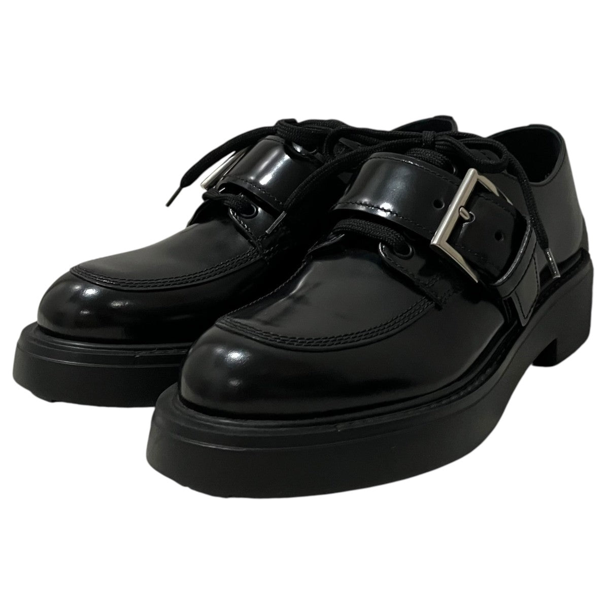 PRADA モンクシューズ1E59ON 古着・中古-1枚目のアイテム画像
