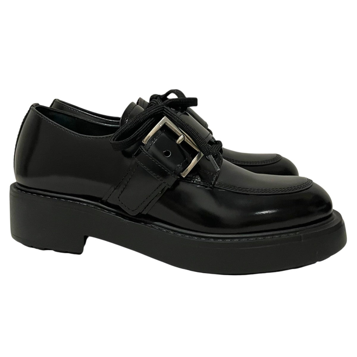 PRADA モンクシューズ1E59ON 古着・中古-4枚目のアイテム画像