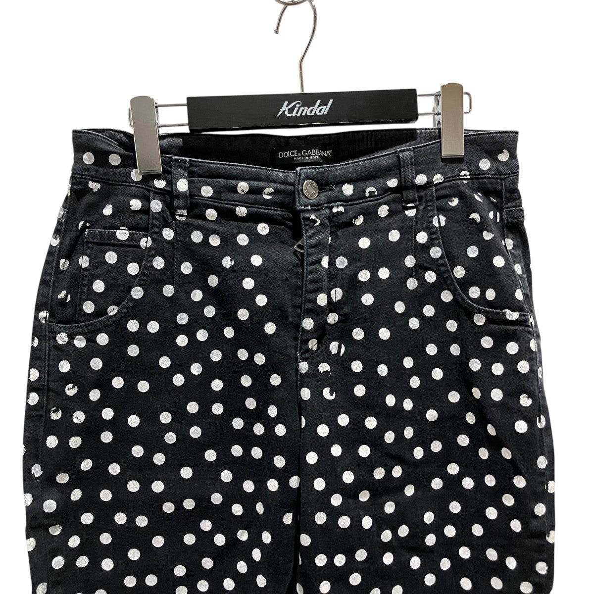 DOLCE ＆ GABBANA ドット柄デニムパンツTP-FTOMXD 古着・中古-3枚目のアイテム画像