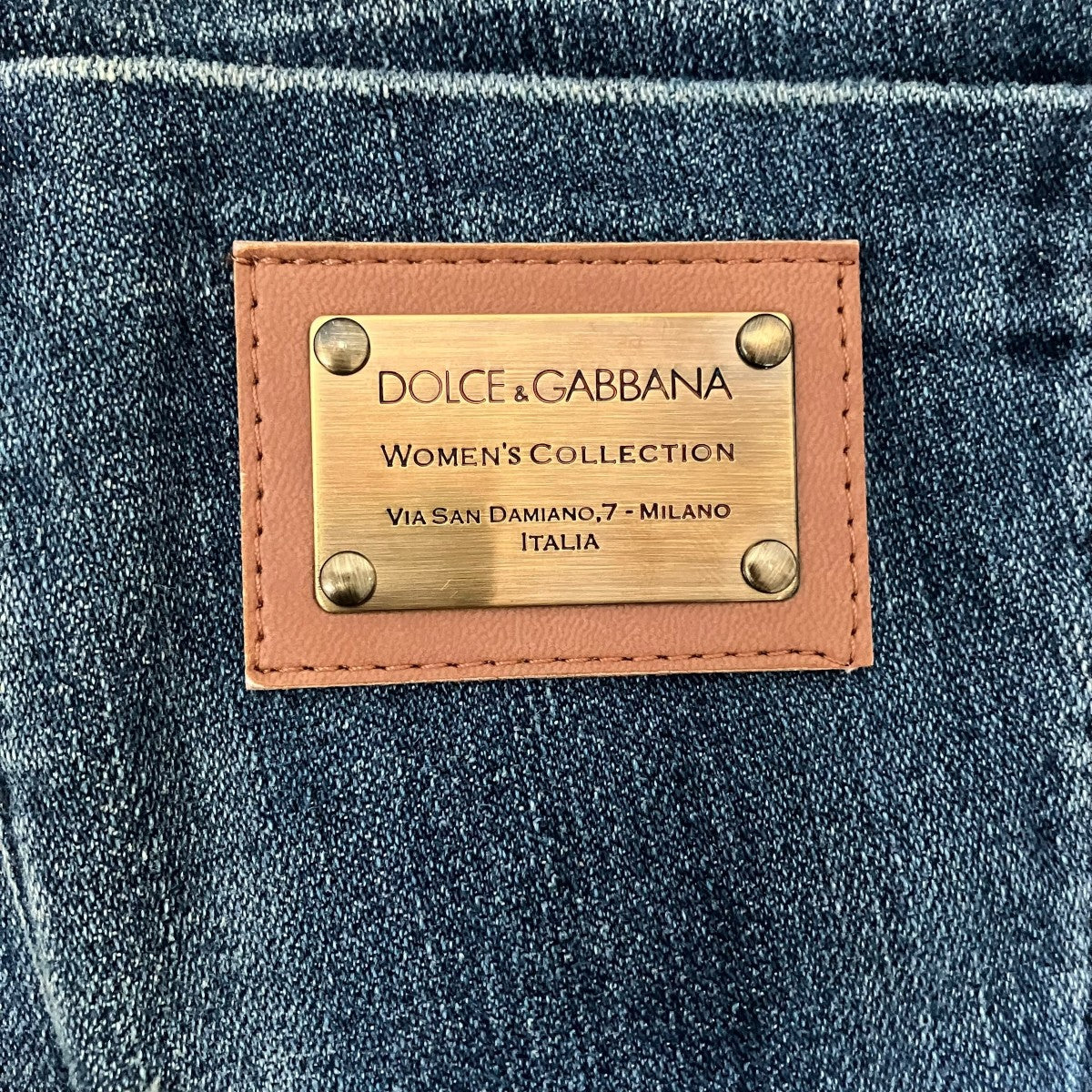 DOLCE ＆ GABBANA ローライズデニムパンツG8A88 古着・中古-5枚目のアイテム画像