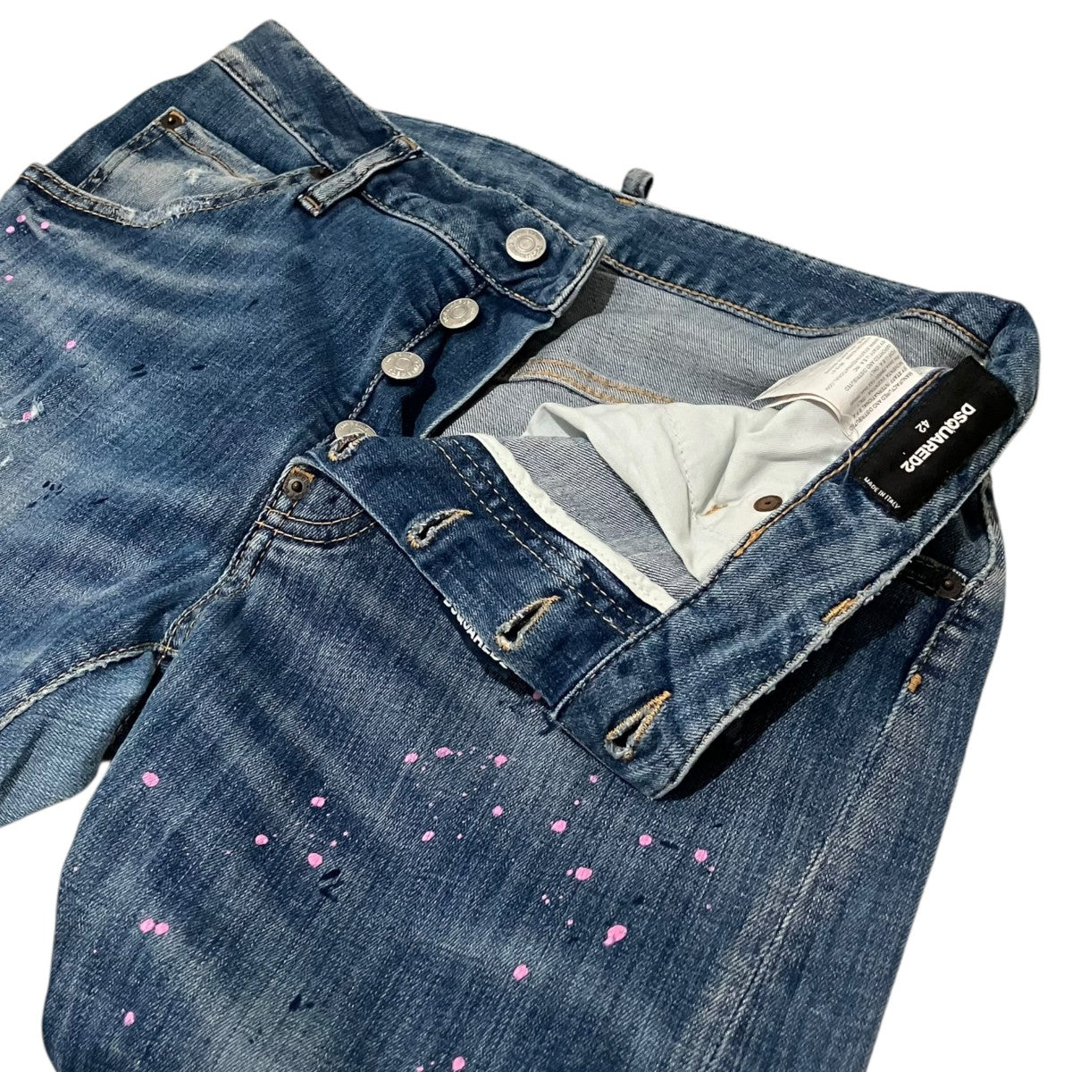 DSQUARED2 【Kenny Jeans】スキニーデニムパンツS75LA0615 S30342 古着・中古-5枚目のアイテム画像