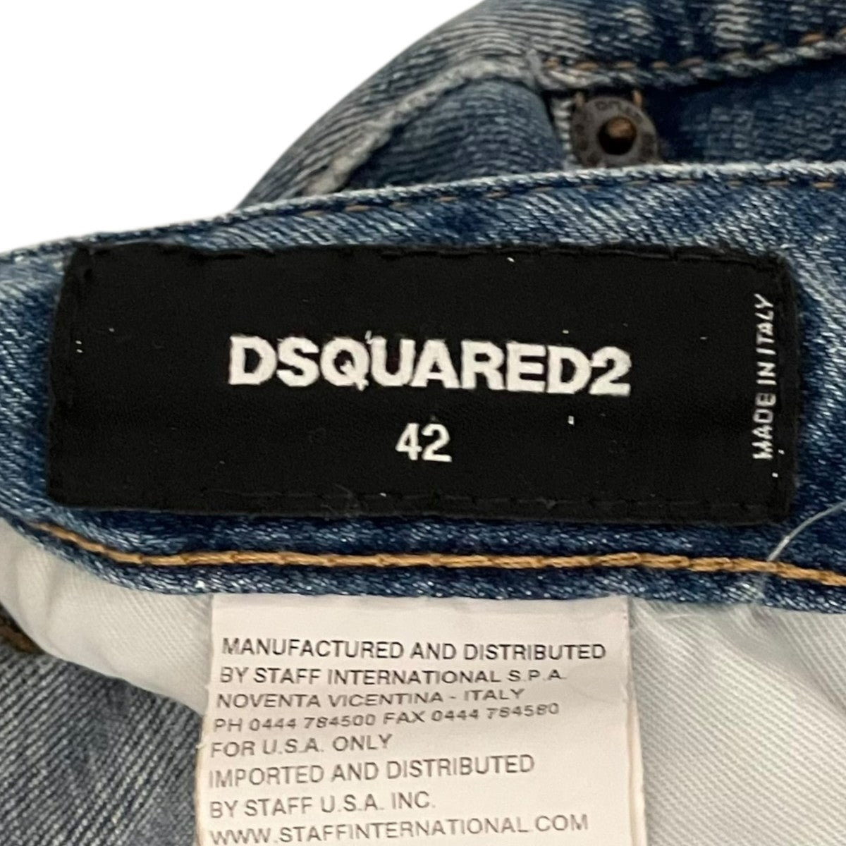 DSQUARED2 【Kenny Jeans】スキニーデニムパンツS75LA0615 S30342 古着・中古-6枚目のアイテム画像