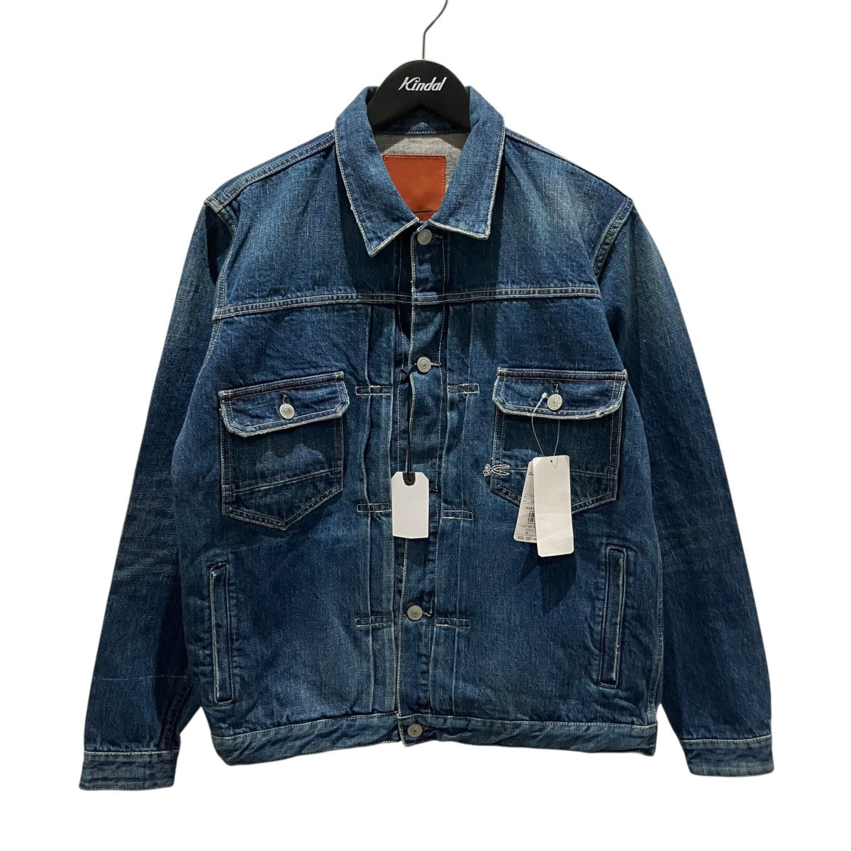 Denham×FULLCOUNT BACK BORD DENIM JKデニムジャケット27211-3-20002 古着・中古-1枚目のアイテム画像
