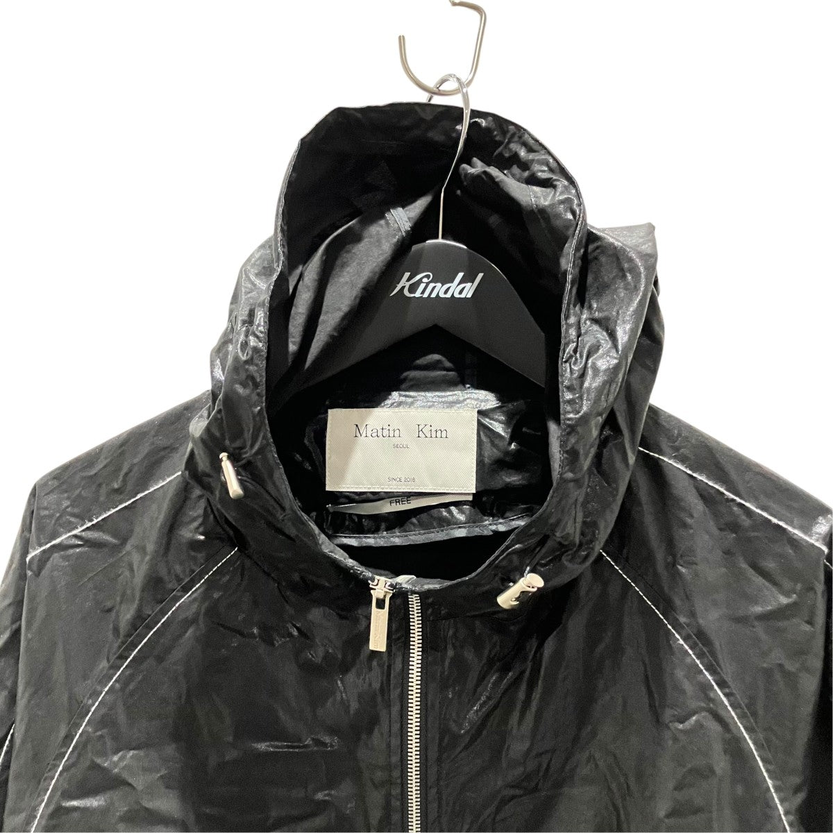 Martin Kim バックロゴジップパーカーMK2500JP039V 古着・中古-3枚目のアイテム画像