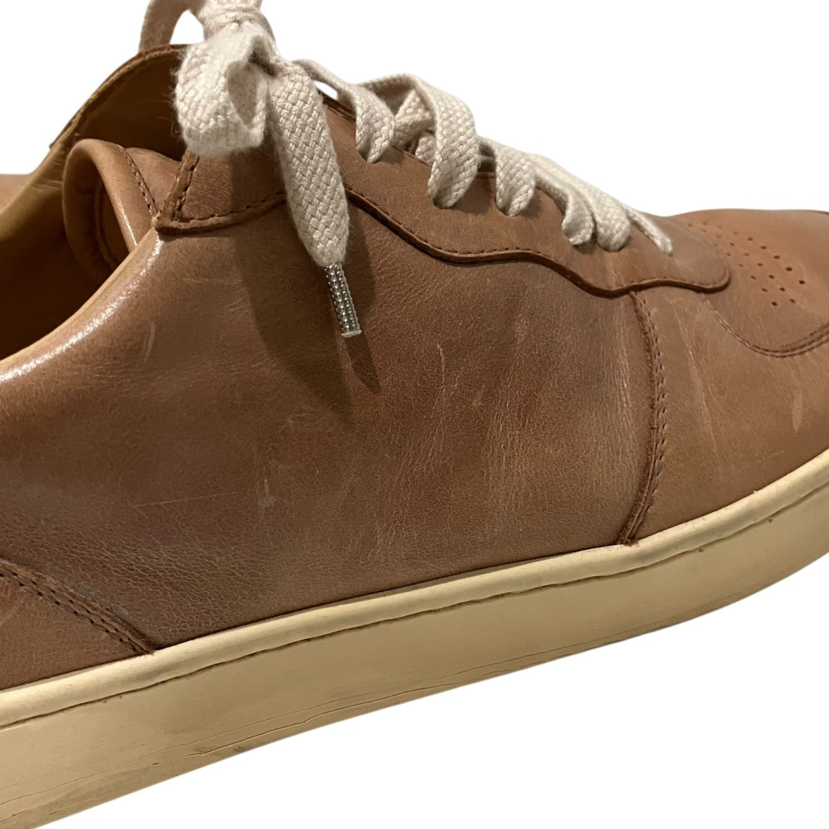 BRUNELLO CUCINELLI レザースニーカー 古着・中古-7枚目のアイテム画像