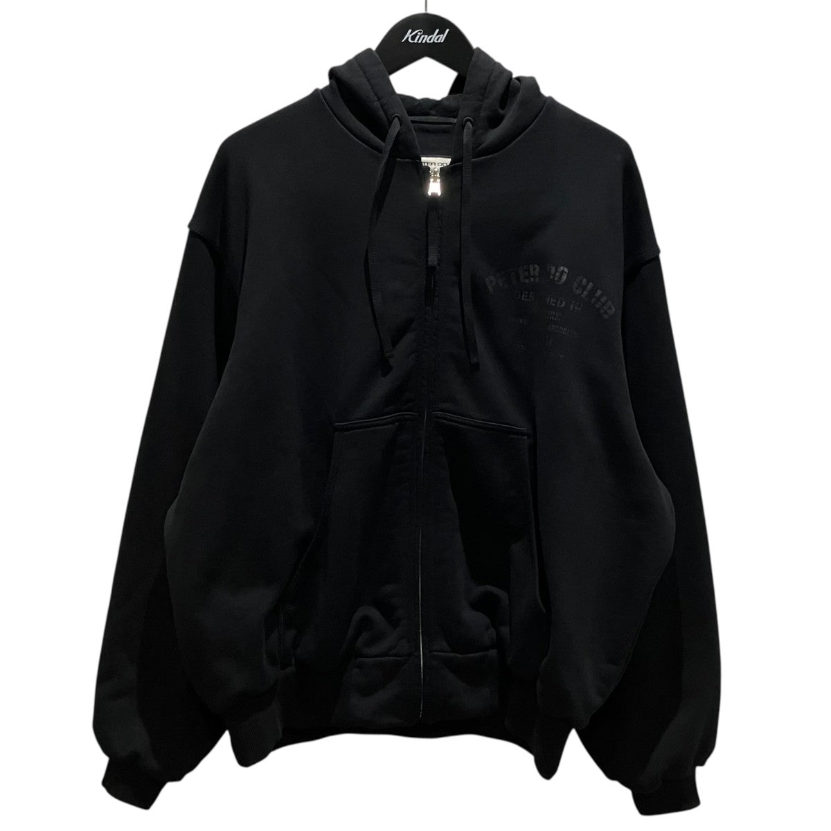 PETER DO 26SS【PD CLUB REVERSIBLE ZIP HOODIE】ジップパーカーPD-CLUB-5115 古着・中古-1枚目のアイテム画像