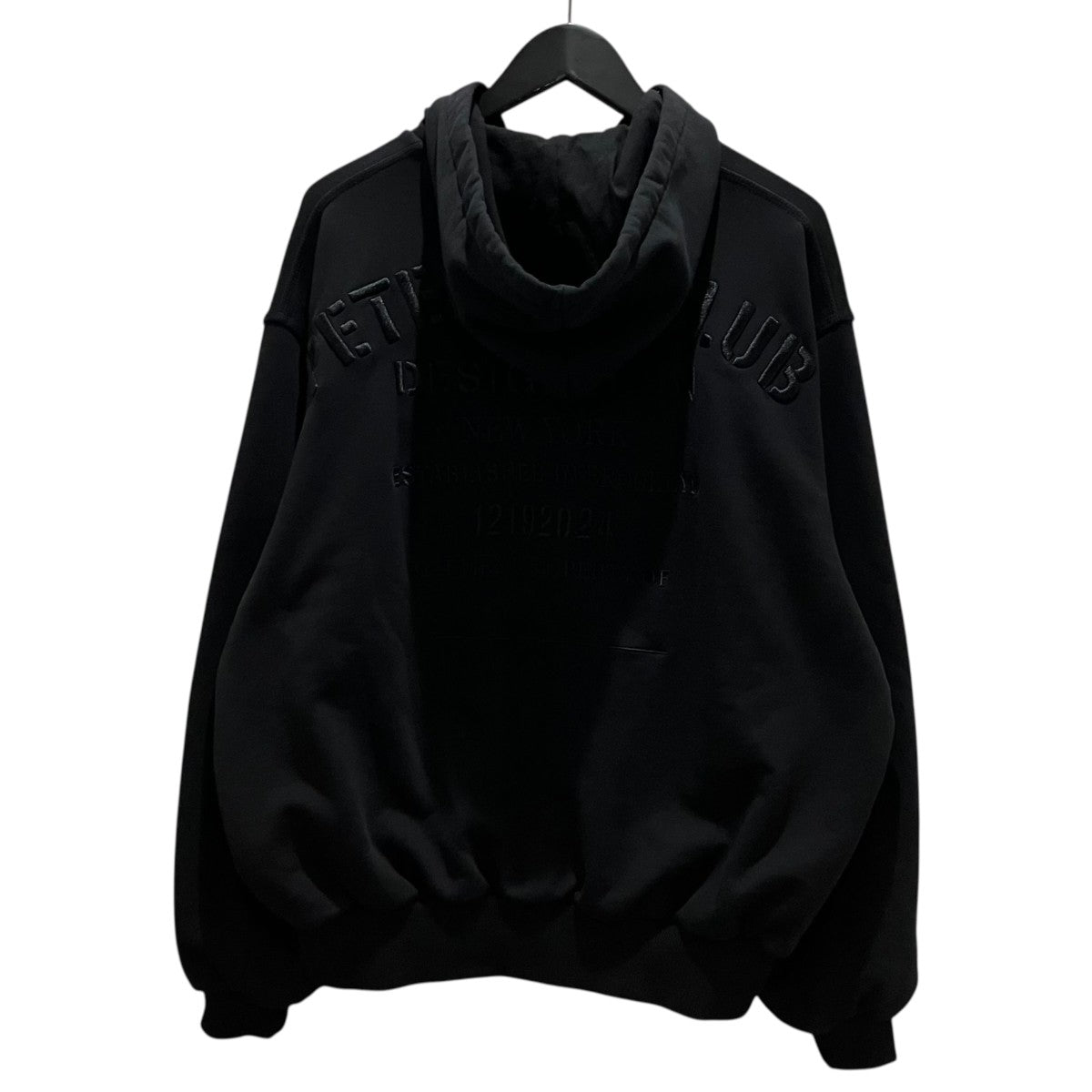 PETER DO 26SS【PD CLUB REVERSIBLE ZIP HOODIE】ジップパーカーPD-CLUB-5115 古着・中古-2枚目のアイテム画像