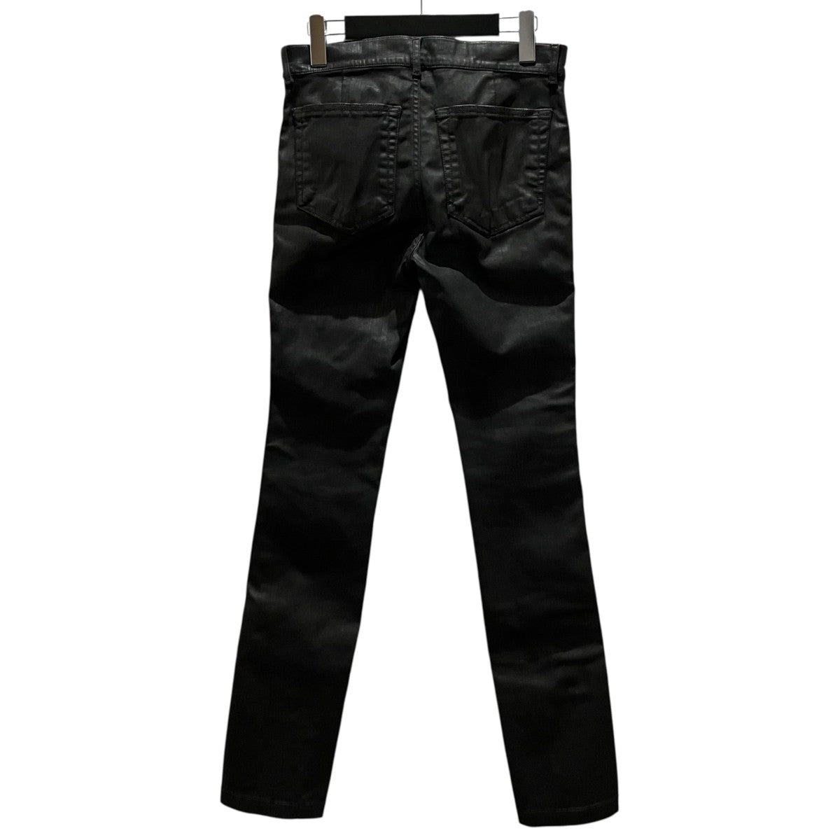 RICK OWENS コーティングデニムパンツRL01F2300-SDBK 古着・中古-2枚目のアイテム画像