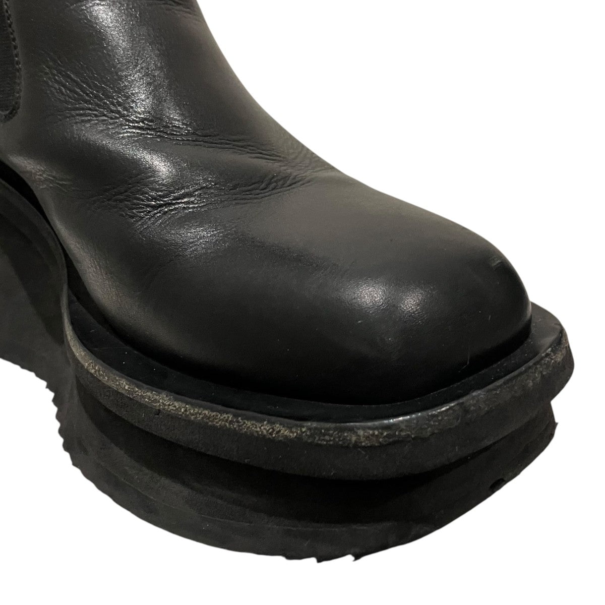 RICK OWENS 26SS【LOW FACTORY BOOTS】サイドゴアブーツ01F2808 古着・中古-6枚目のアイテム画像
