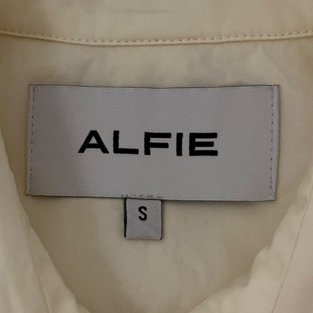 ALFIE ジップシャツ 古着・中古-6枚目のアイテム画像