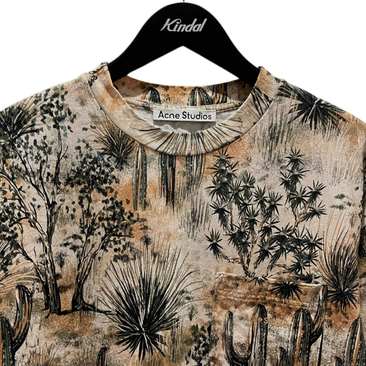 ACNE STUDIOS 総柄TシャツFN-MN-TSHI000288 古着・中古-3枚目のアイテム画像