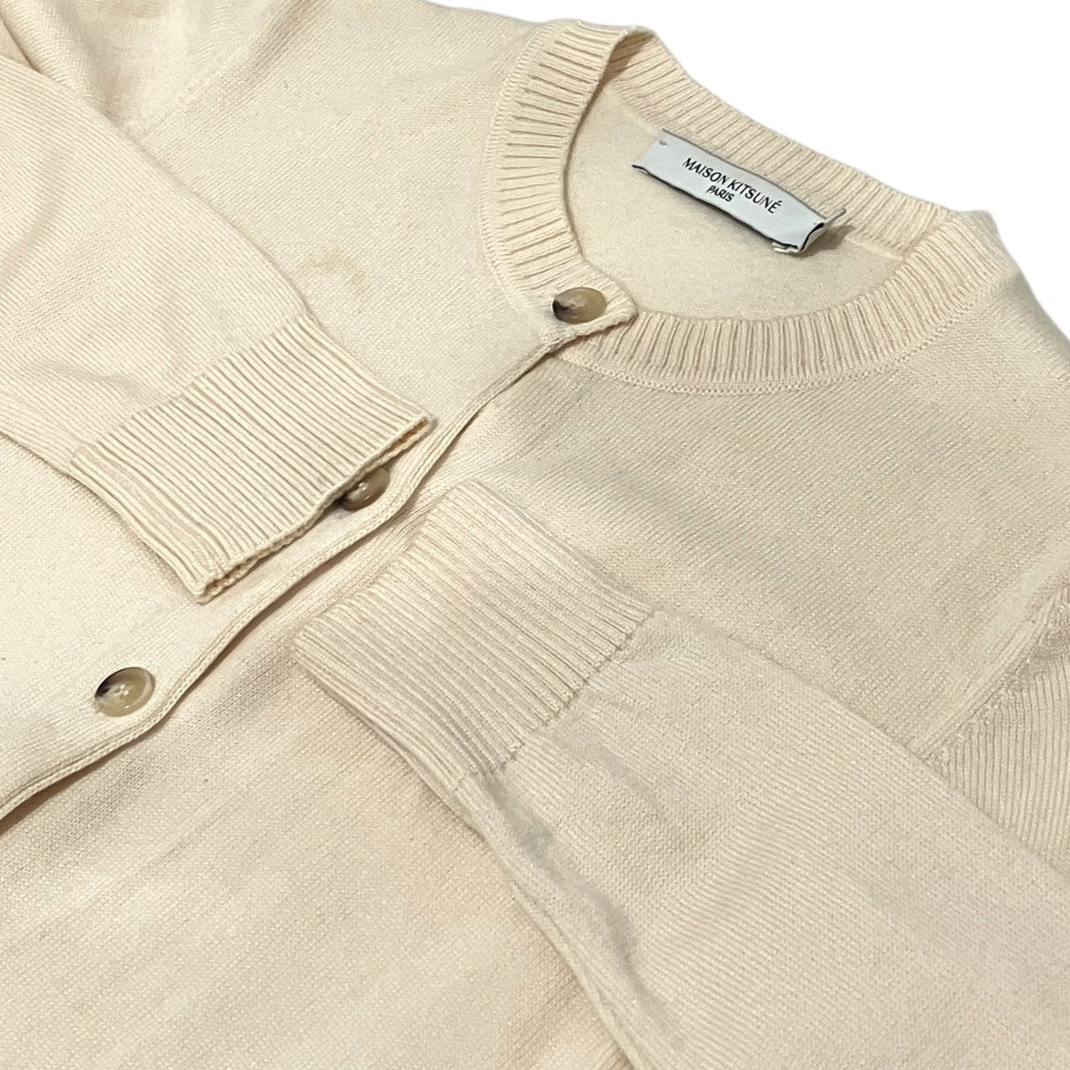 MAISON KITSUNE ニットカーディガンIW00528KT1036 古着・中古-5枚目のアイテム画像