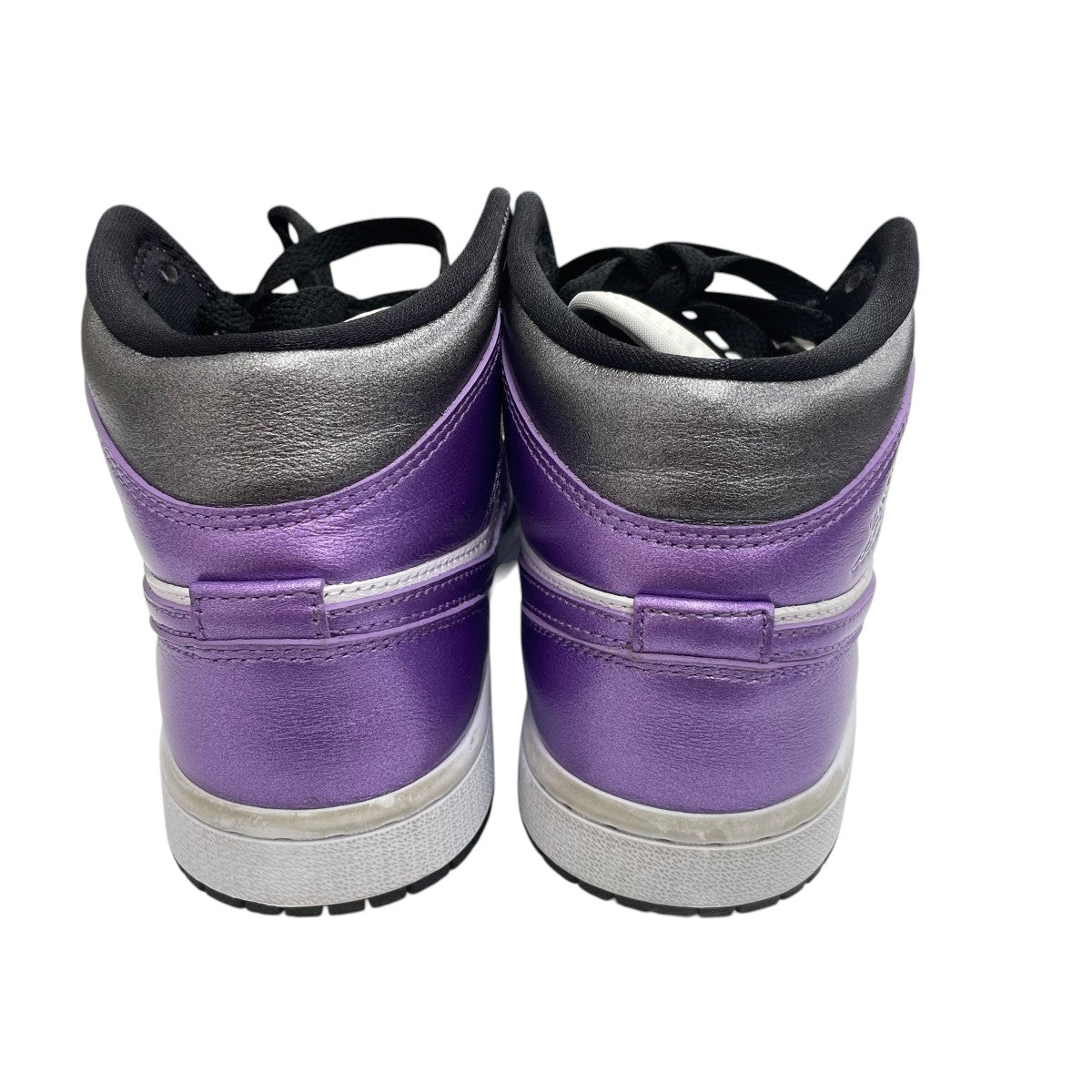 Air Jordan 1 Mid Metallic PurpleハイカットスニーカーHJ5911-105