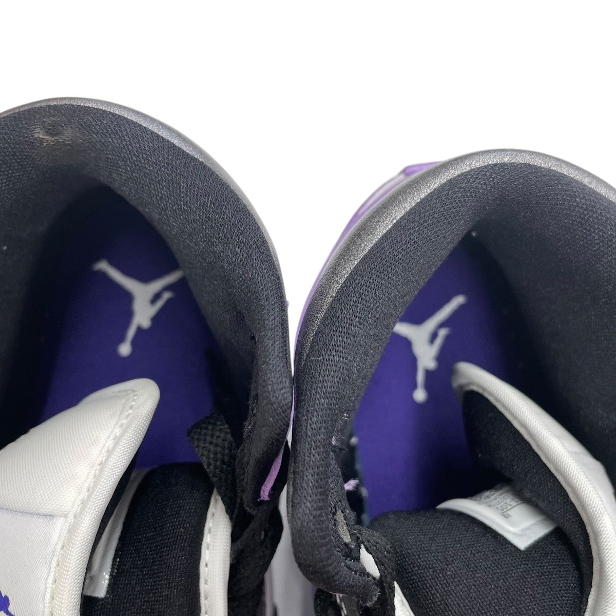 Air Jordan 1 Mid Metallic PurpleハイカットスニーカーHJ5911-105