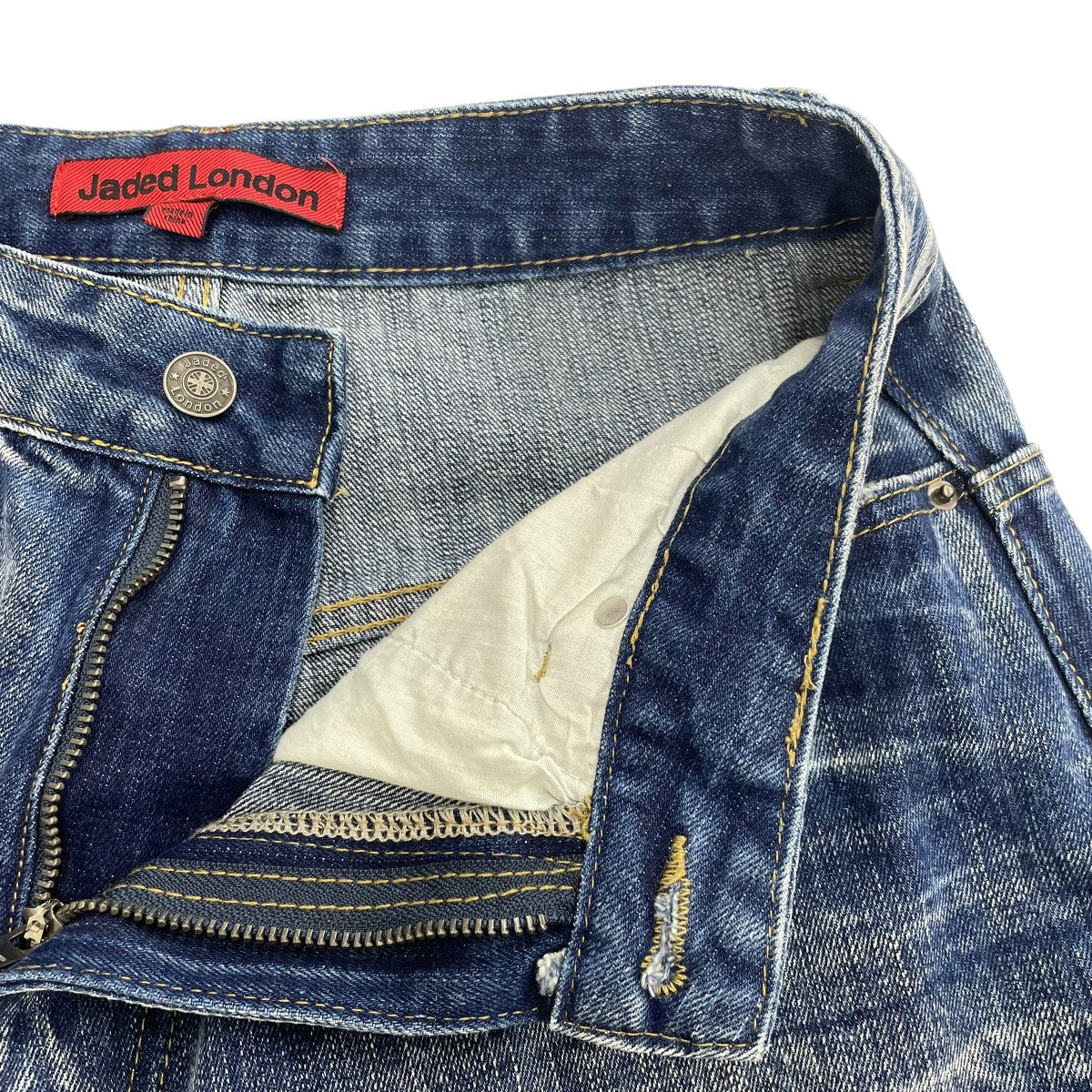 Jaded London(ジェイデッドロンドン) デニムパンツ インディゴ サイズ