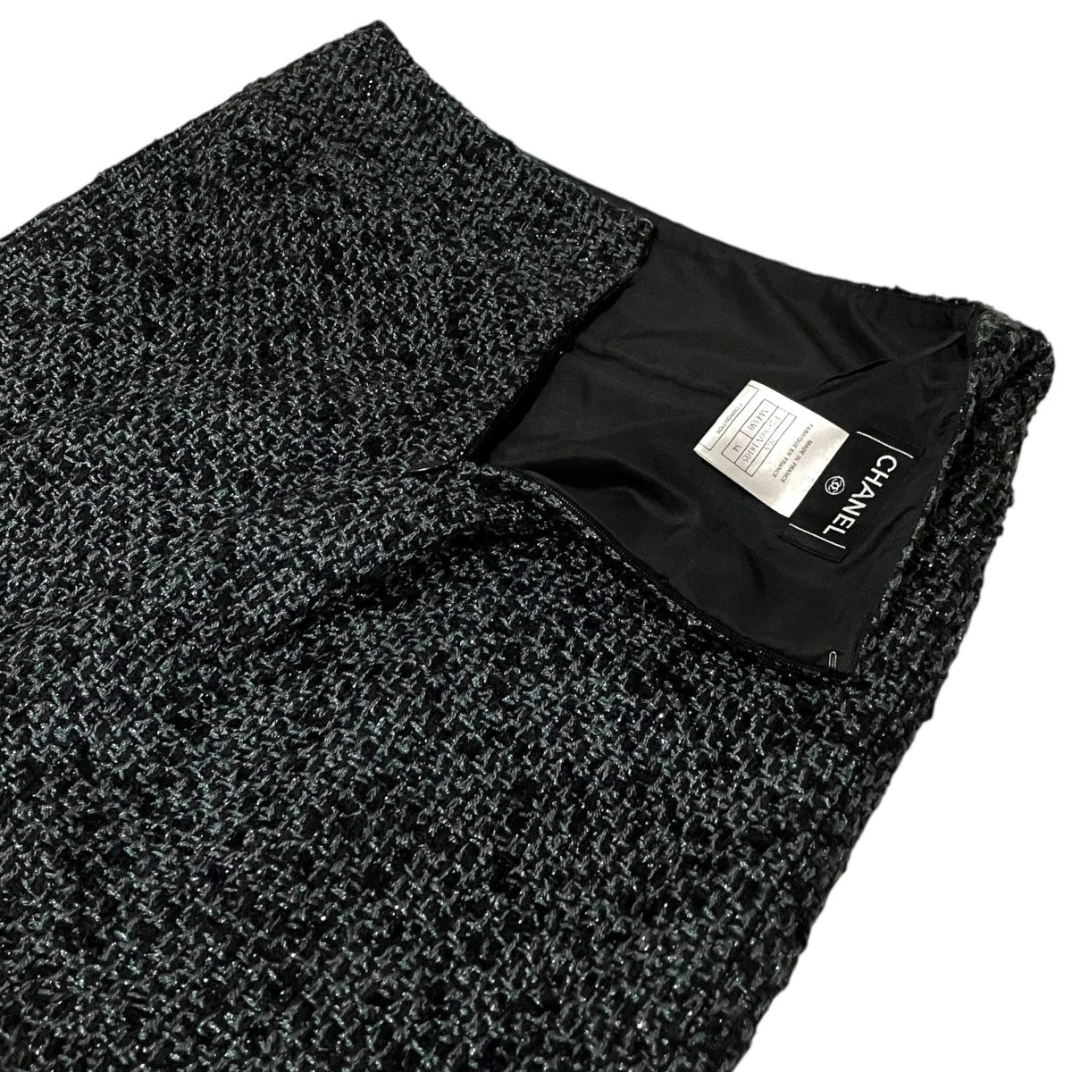 CHANEL ツイードスカートP28960 V18105 古着・中古-5枚目のアイテム画像
