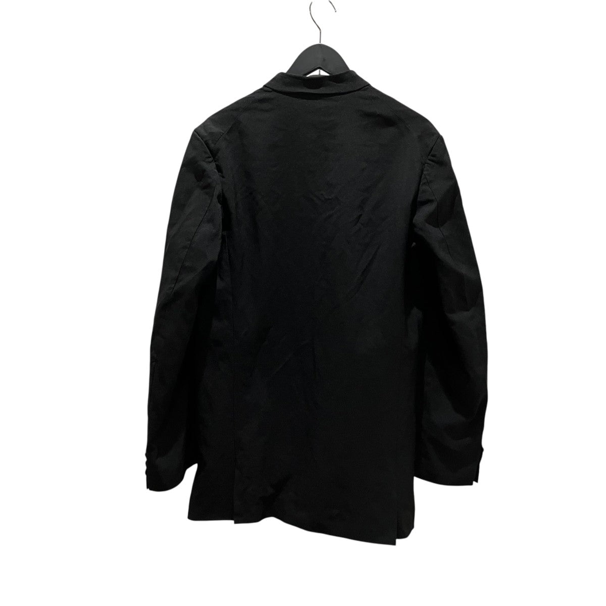 COMME des GARCONS HOMME PLUS 18SS製品染めエステル縮絨マオカラージャケットPA-J053 古着・中古-2枚目のアイテム画像