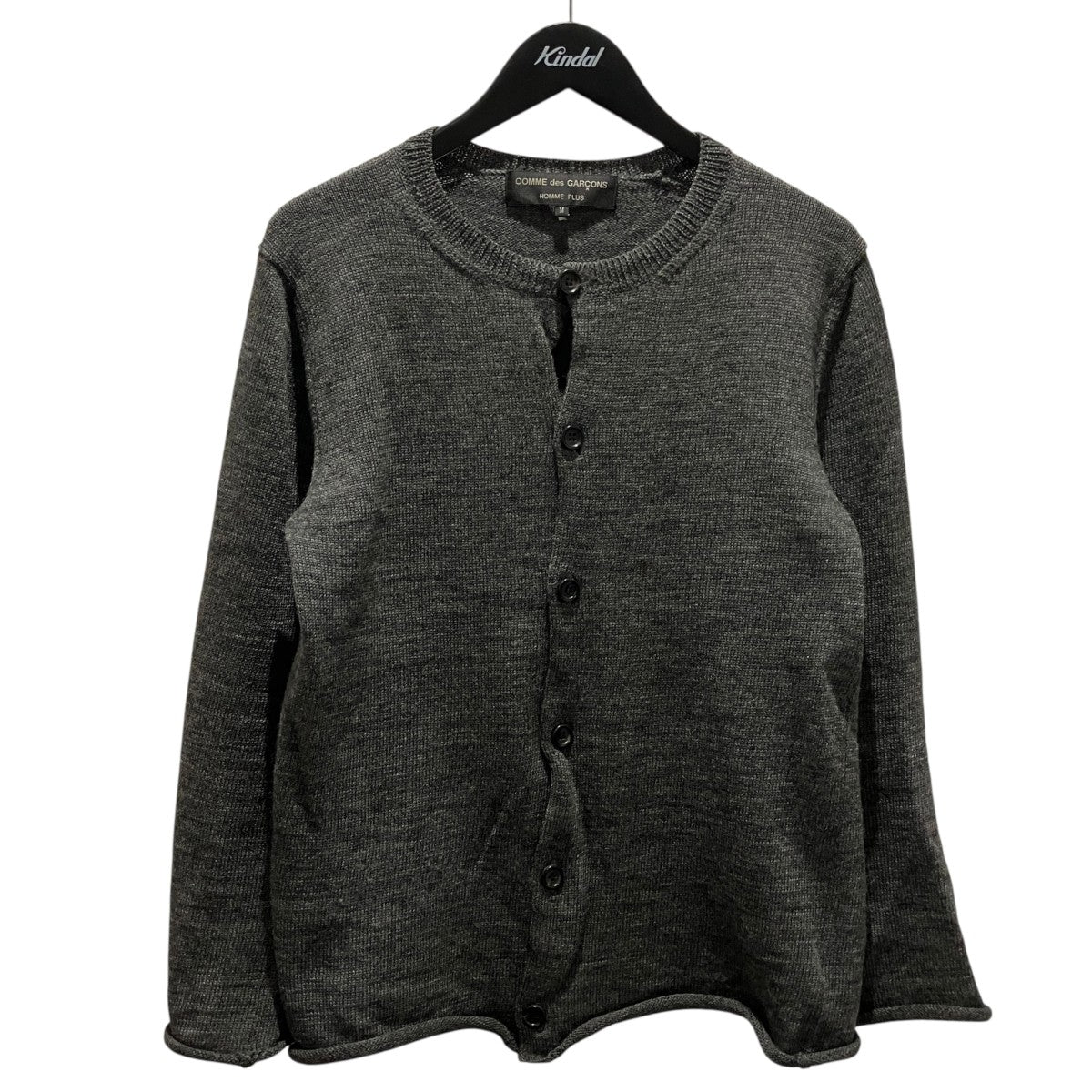 COMME des GARCONS HOMME PLUS 丸襟カーディガンPB-N027 古着・中古-1枚目のアイテム画像