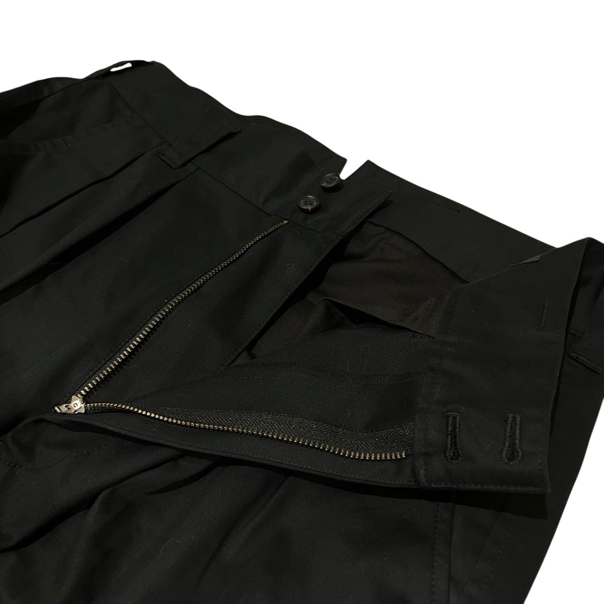 COMME des GARCONS HOMME 25AW綿サテン テーパードパンツHP-P025 古着・中古-5枚目のアイテム画像