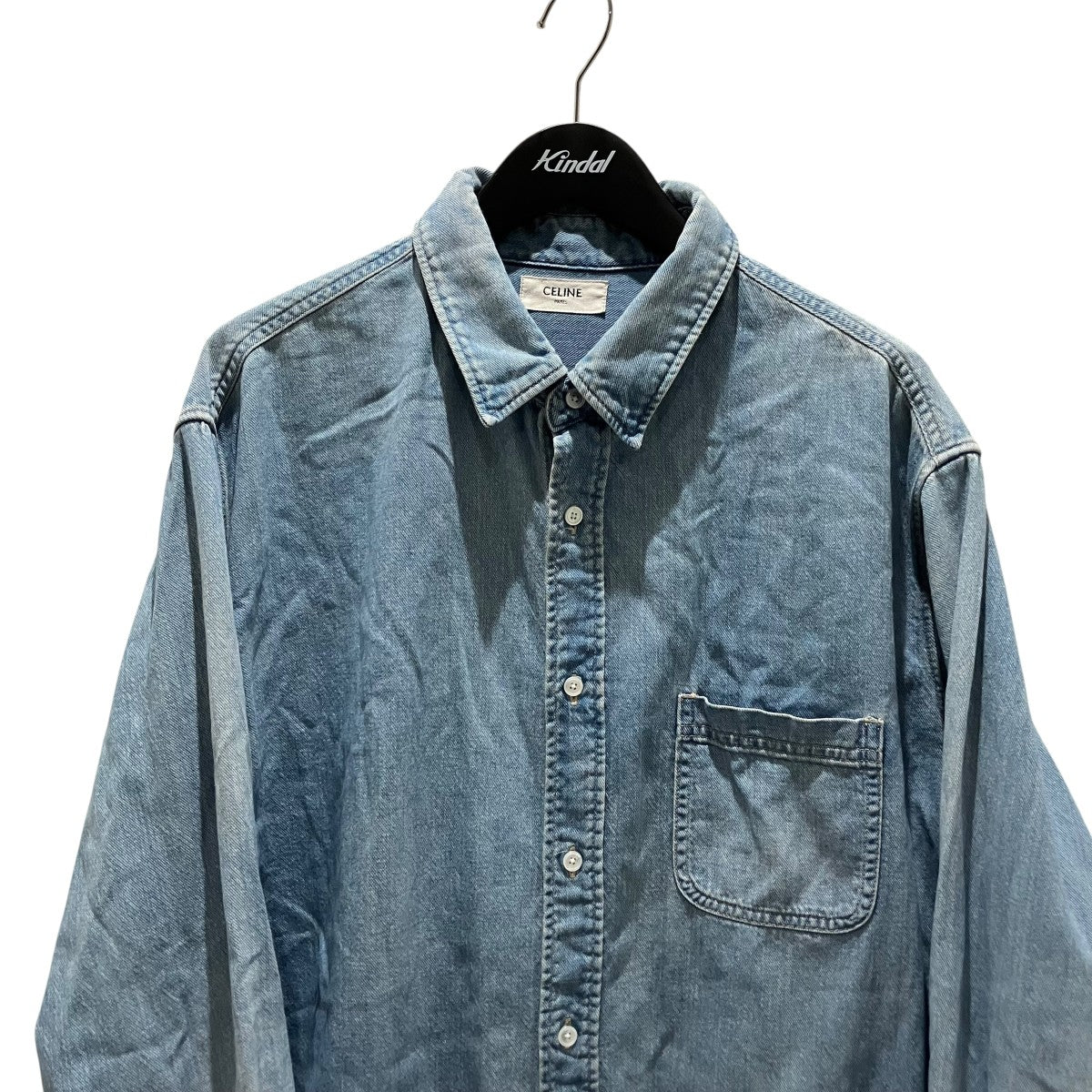 CELINE デニムシャツ 古着・中古-3枚目のアイテム画像