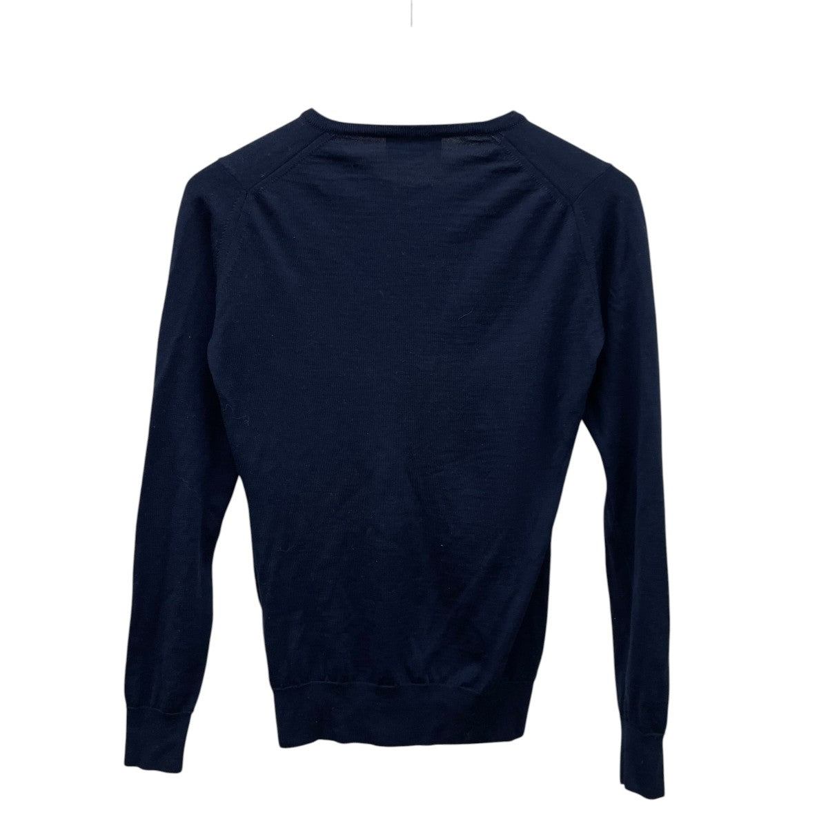 JOHN SMEDLEY(ジョンスメドレー) 薄手カーディガン ネイビー サイズ S