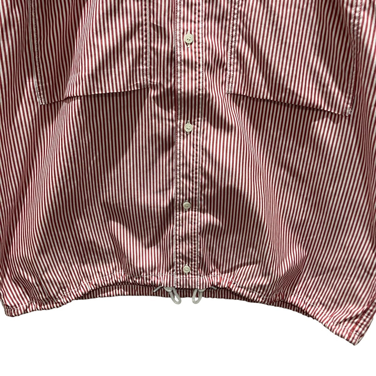 COMME des GARCONS HOMME 26SS【綿ストライプオックスL／S SH】ストライプシャツHQ-B011 古着・中古-4枚目のアイテム画像