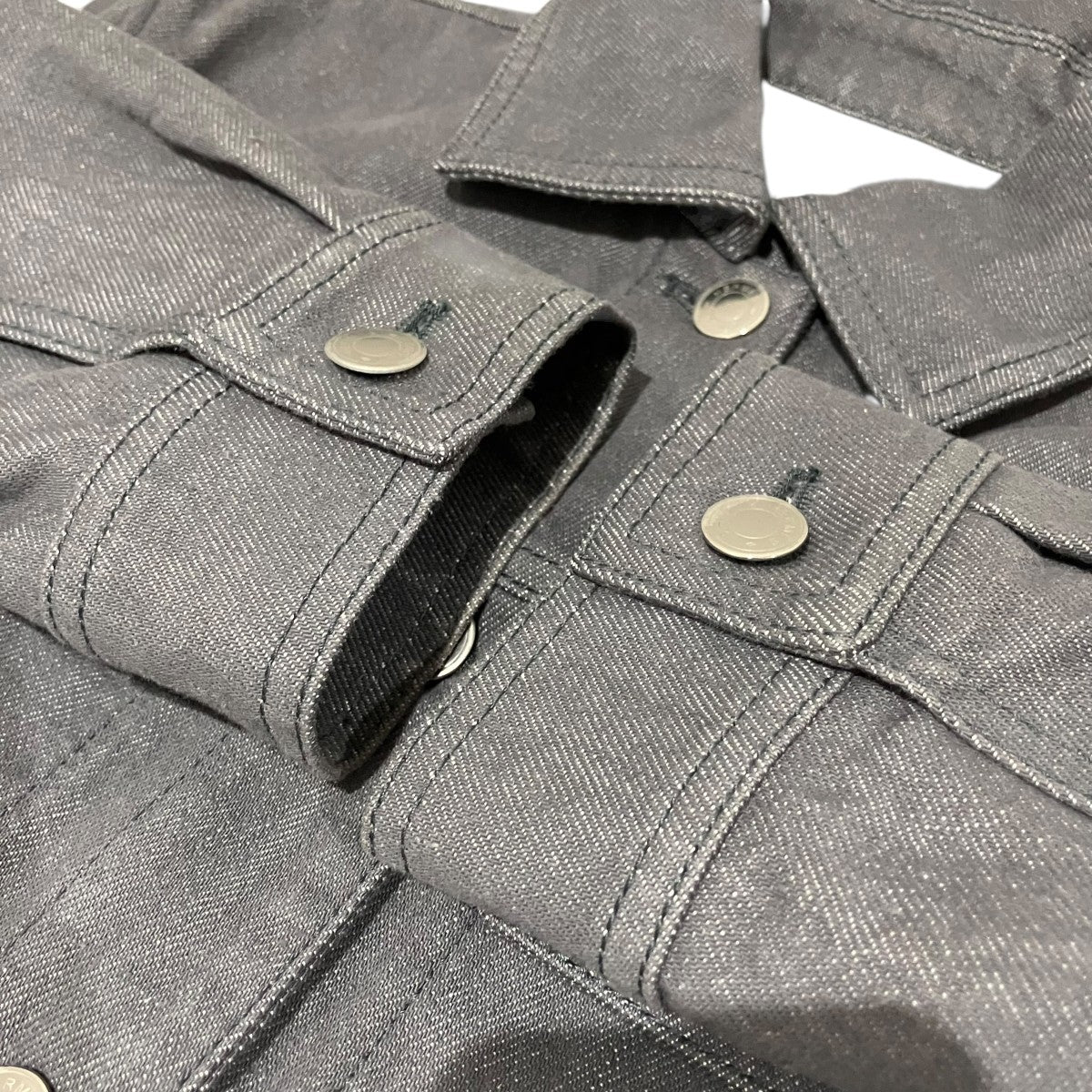 HERMES 22AWデニムジャケット2H0256DT 古着・中古-6枚目のアイテム画像