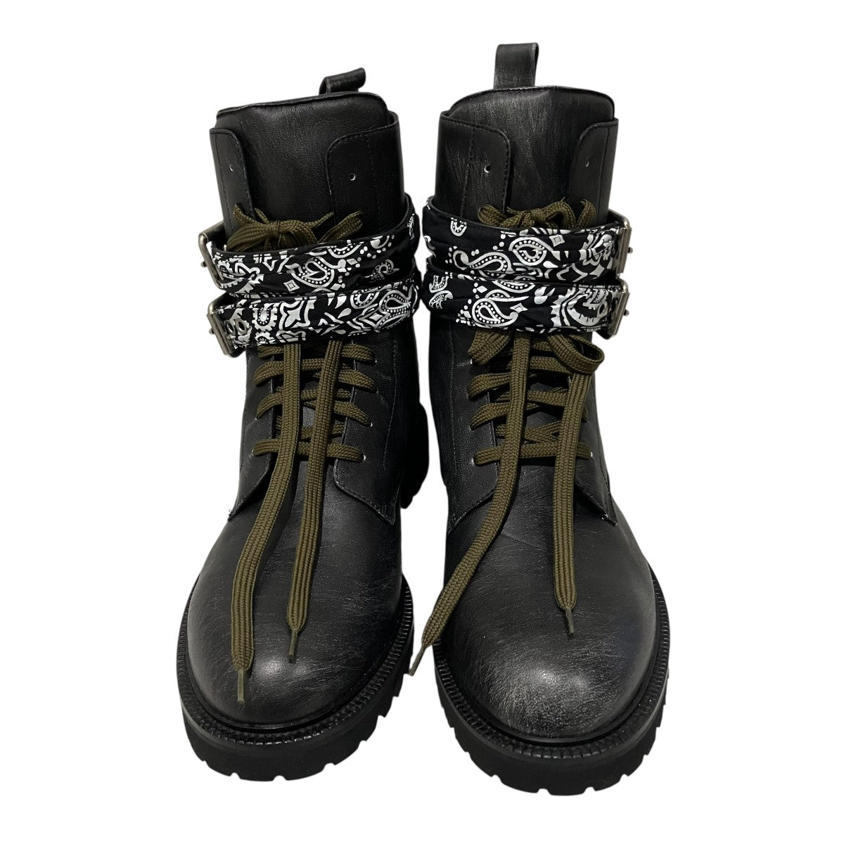 AMIRI Bandana Combat Bootsコンバットブーツ 古着・中古-3枚目のアイテム画像