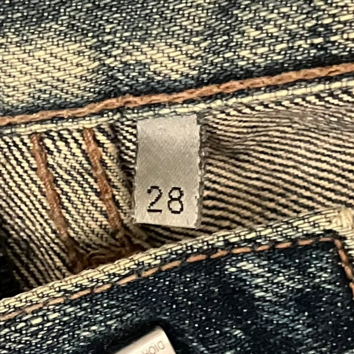 Dior Homme 10AWデニムパンツ0E31J2751445 古着・中古-6枚目のアイテム画像