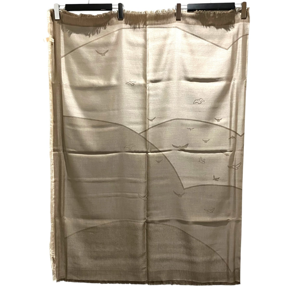 Cartier 【Bird Stole】大判シルクスカーフ 古着・中古-2枚目のアイテム画像