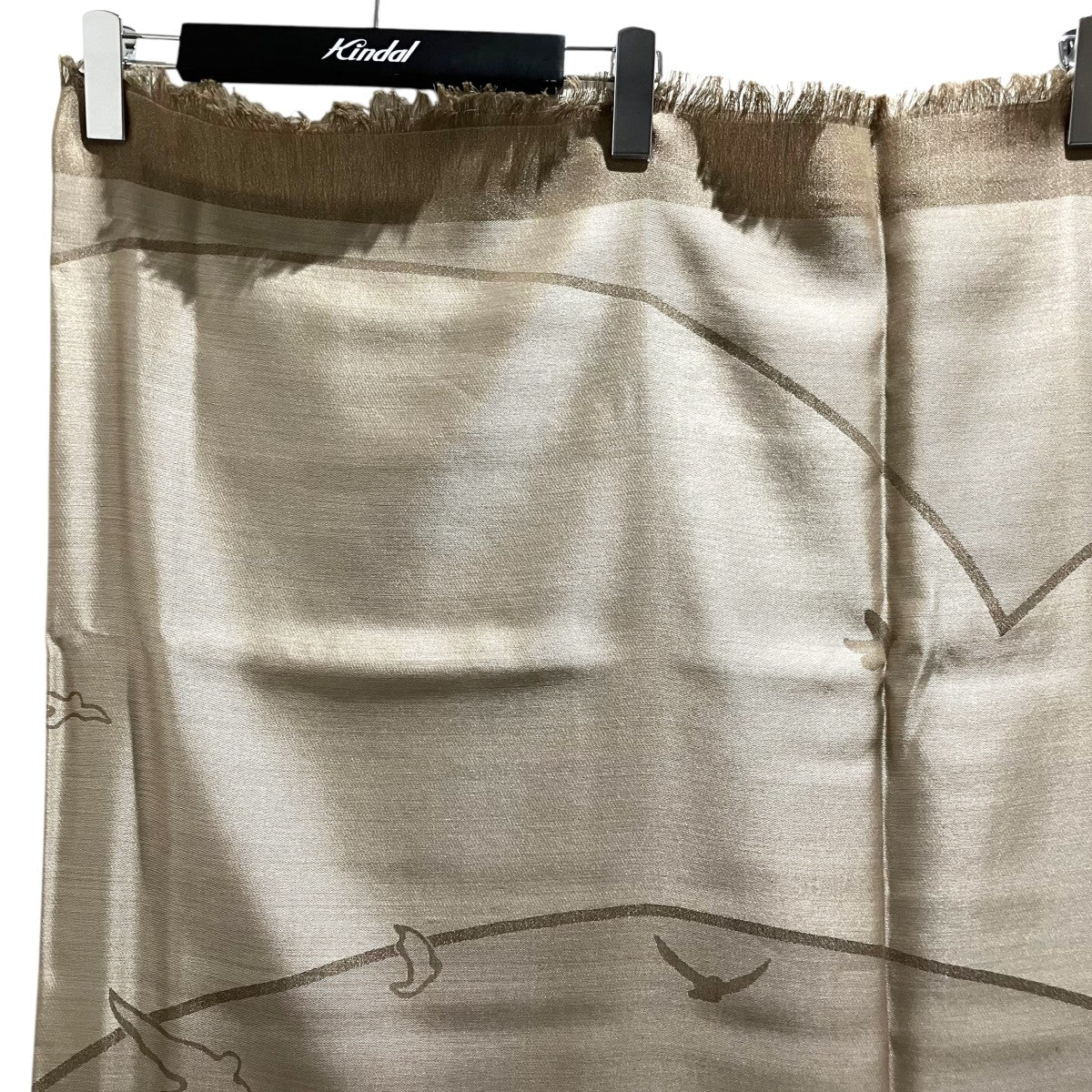Cartier 【Bird Stole】大判シルクスカーフ 古着・中古-3枚目のアイテム画像