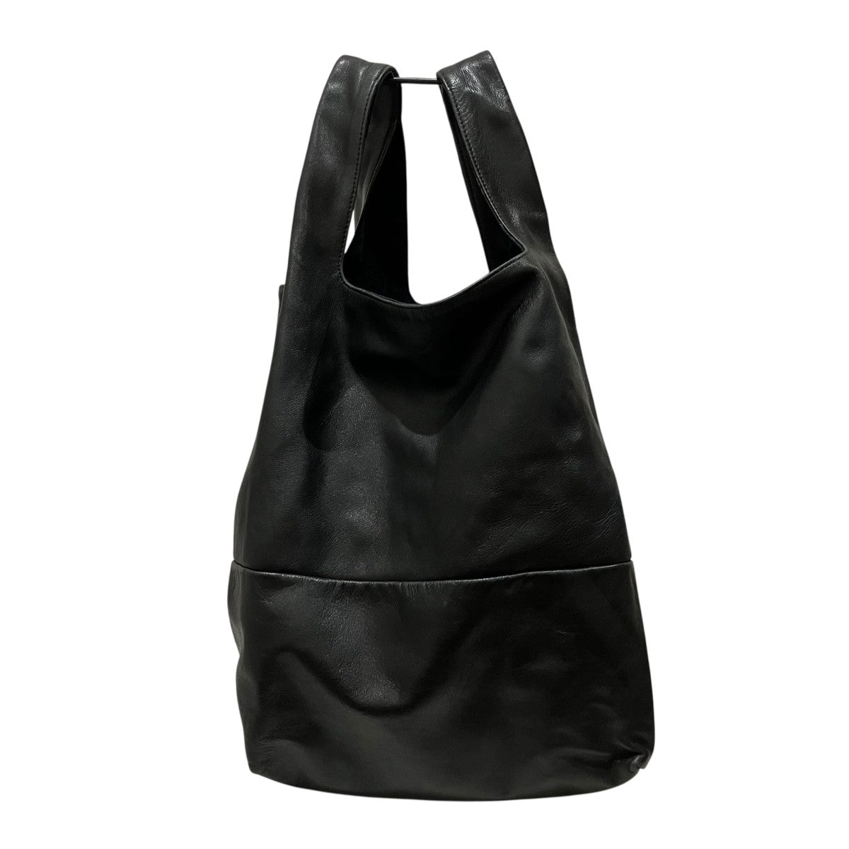 yohji yamamoto+Noir レザートートバッグ 古着・中古-2枚目のアイテム画像