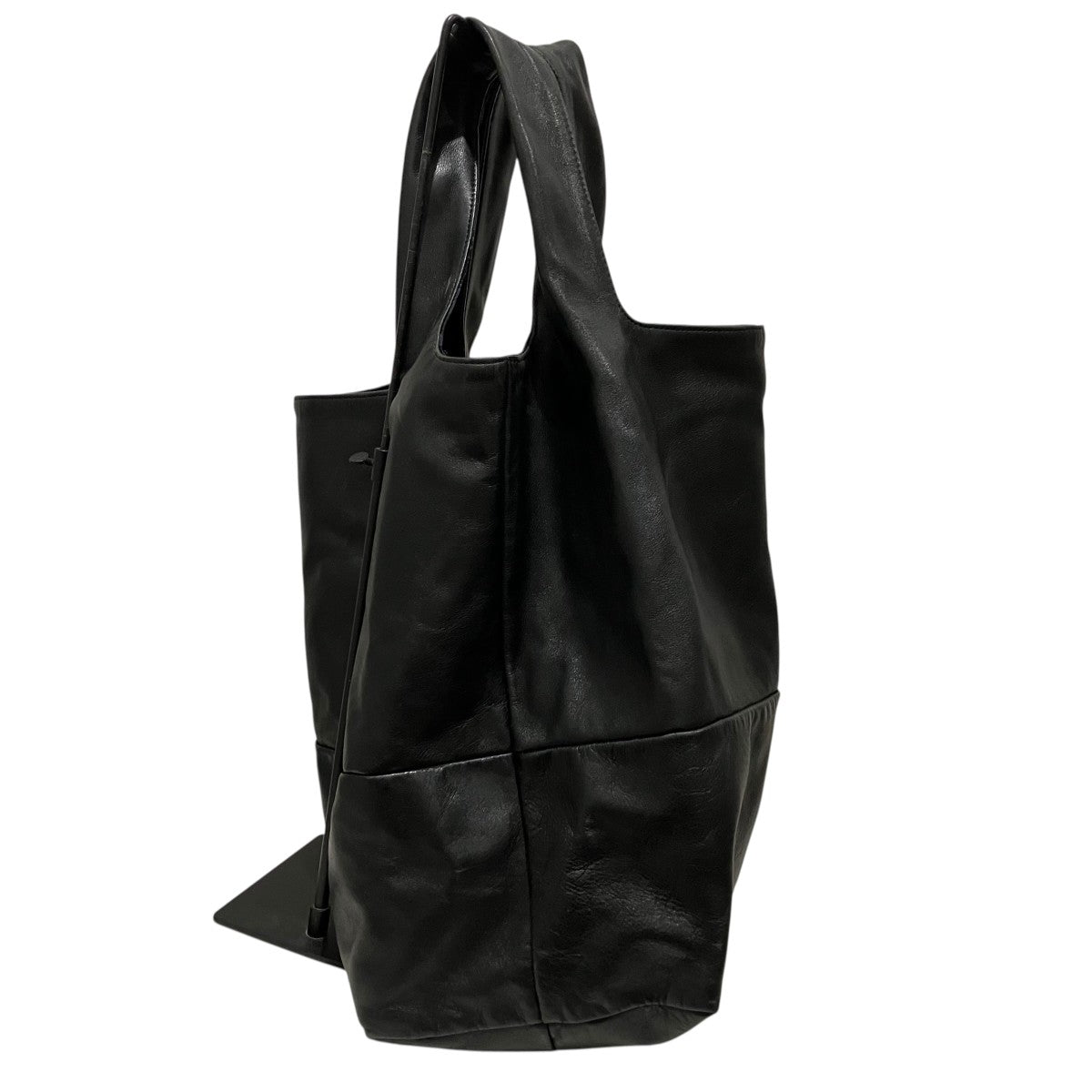 yohji yamamoto+Noir レザートートバッグ 古着・中古-4枚目のアイテム画像