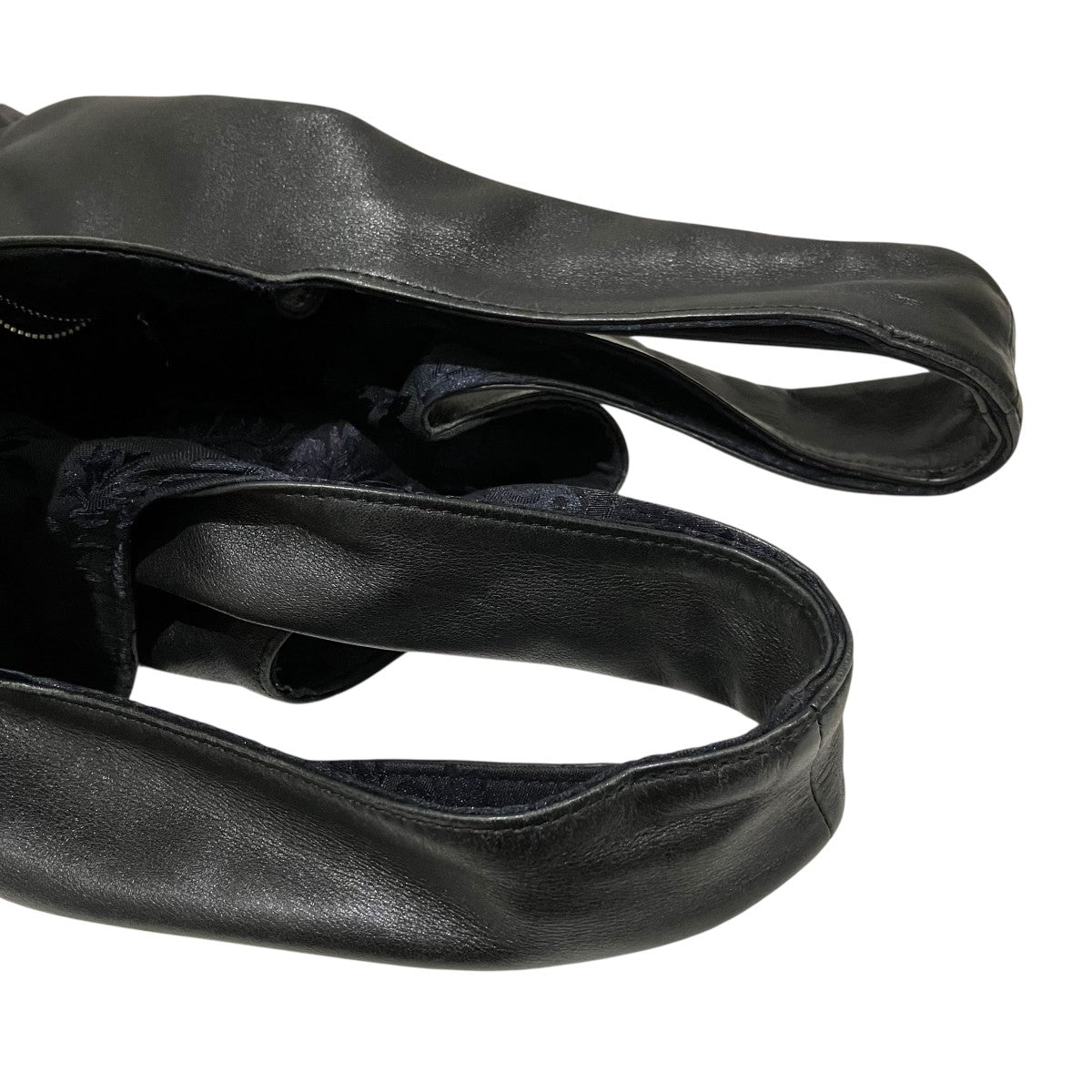 yohji yamamoto+Noir レザートートバッグ 古着・中古-6枚目のアイテム画像