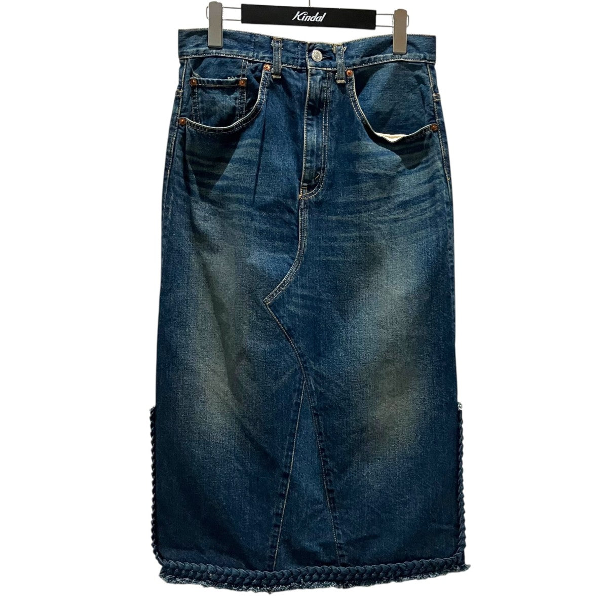 JUNYA WATANABE CDG 25SSデニムタイトスカートJO-S202 古着・中古-1枚目のアイテム画像